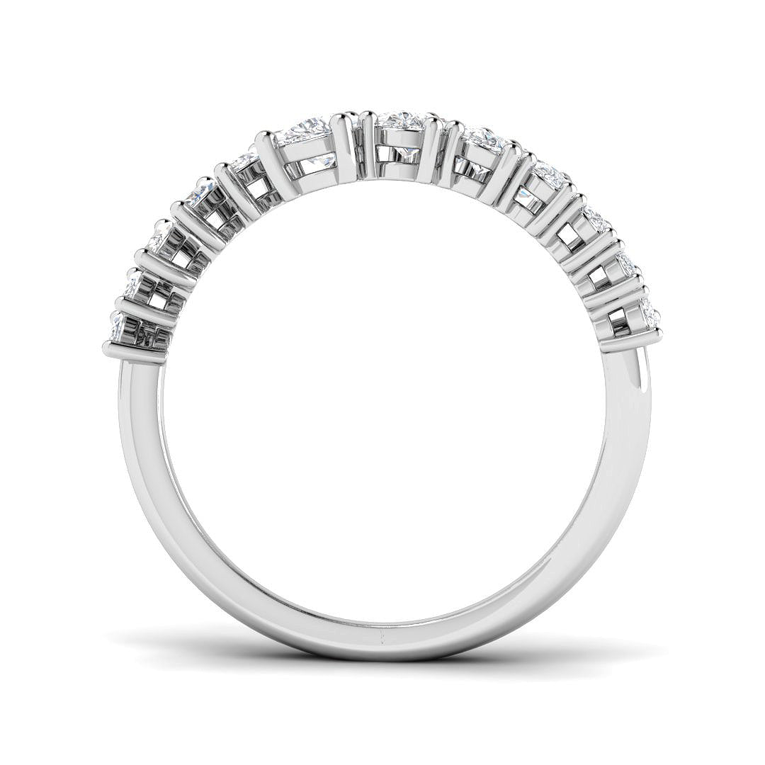 9ct White Gold 1.76ct Laboratory Grown CVD Ring