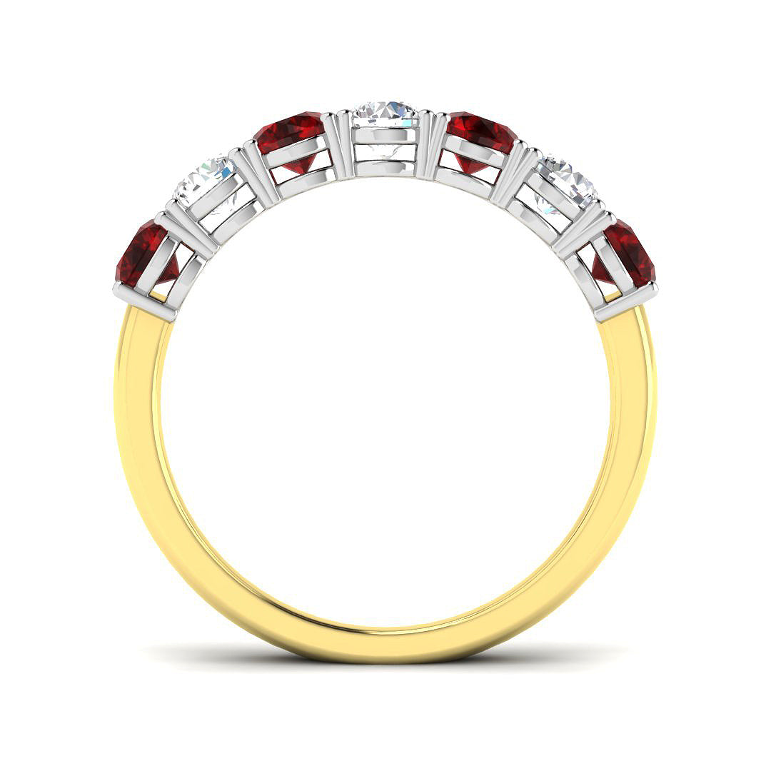 18ct Two-Tone Gold 1.35ct G SI2 Diamond Ring