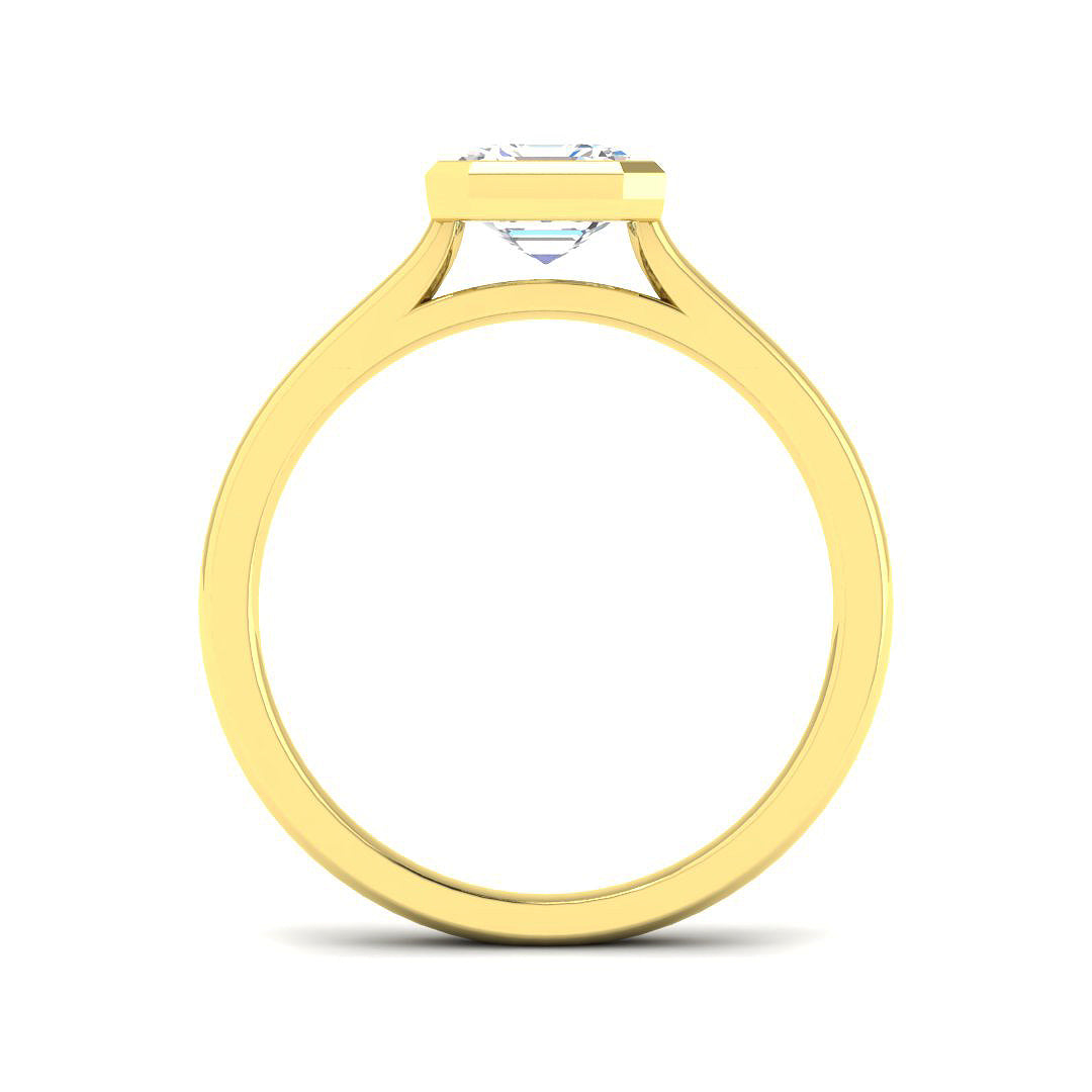 9ct Yellow Gold 1.06ct Laboratory Grown CVD Ring