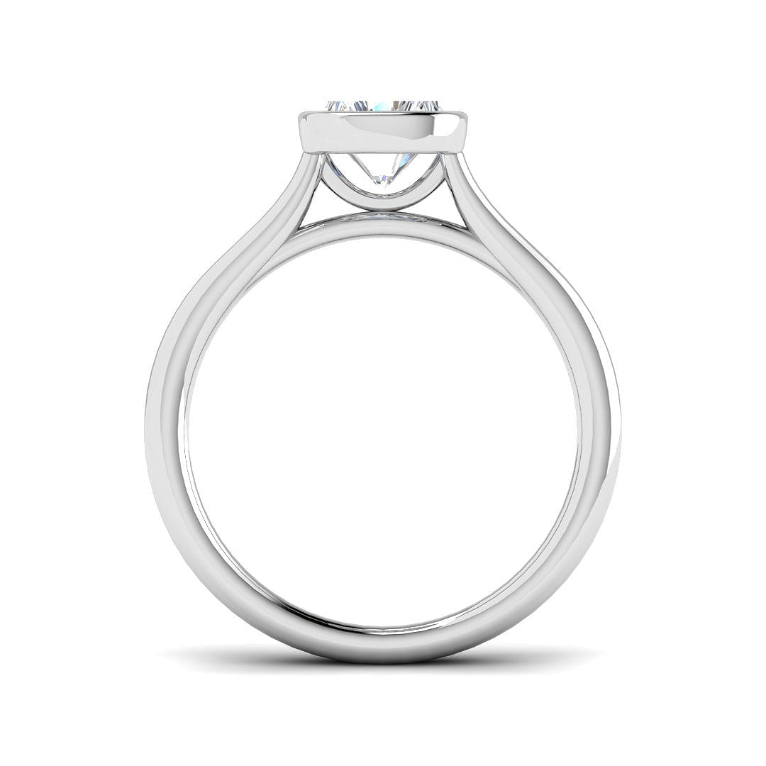 9ct White Gold 1.50ct D VS2 Laboratory Grown CVD Ring
