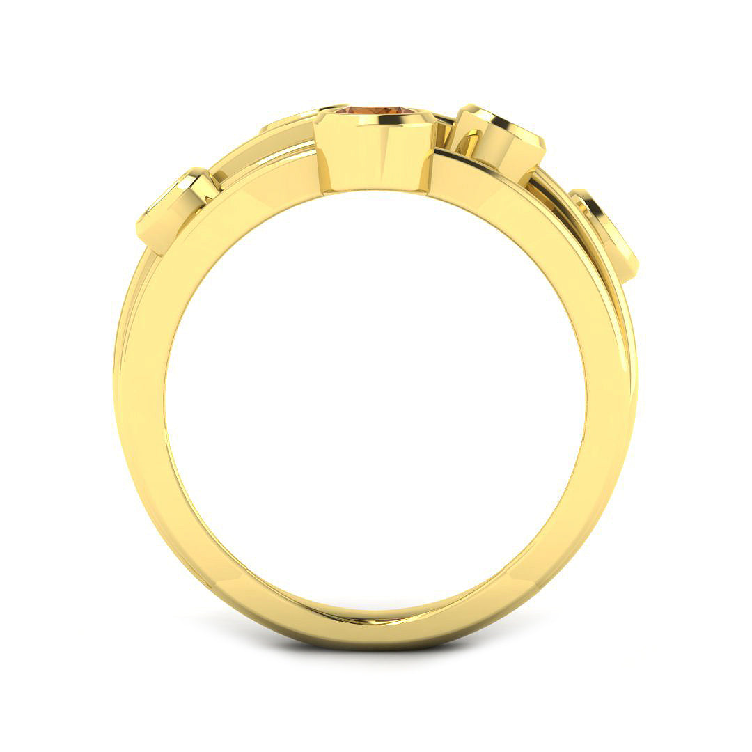 9ct Yellow Gold 0.62ct Peridot Ring
