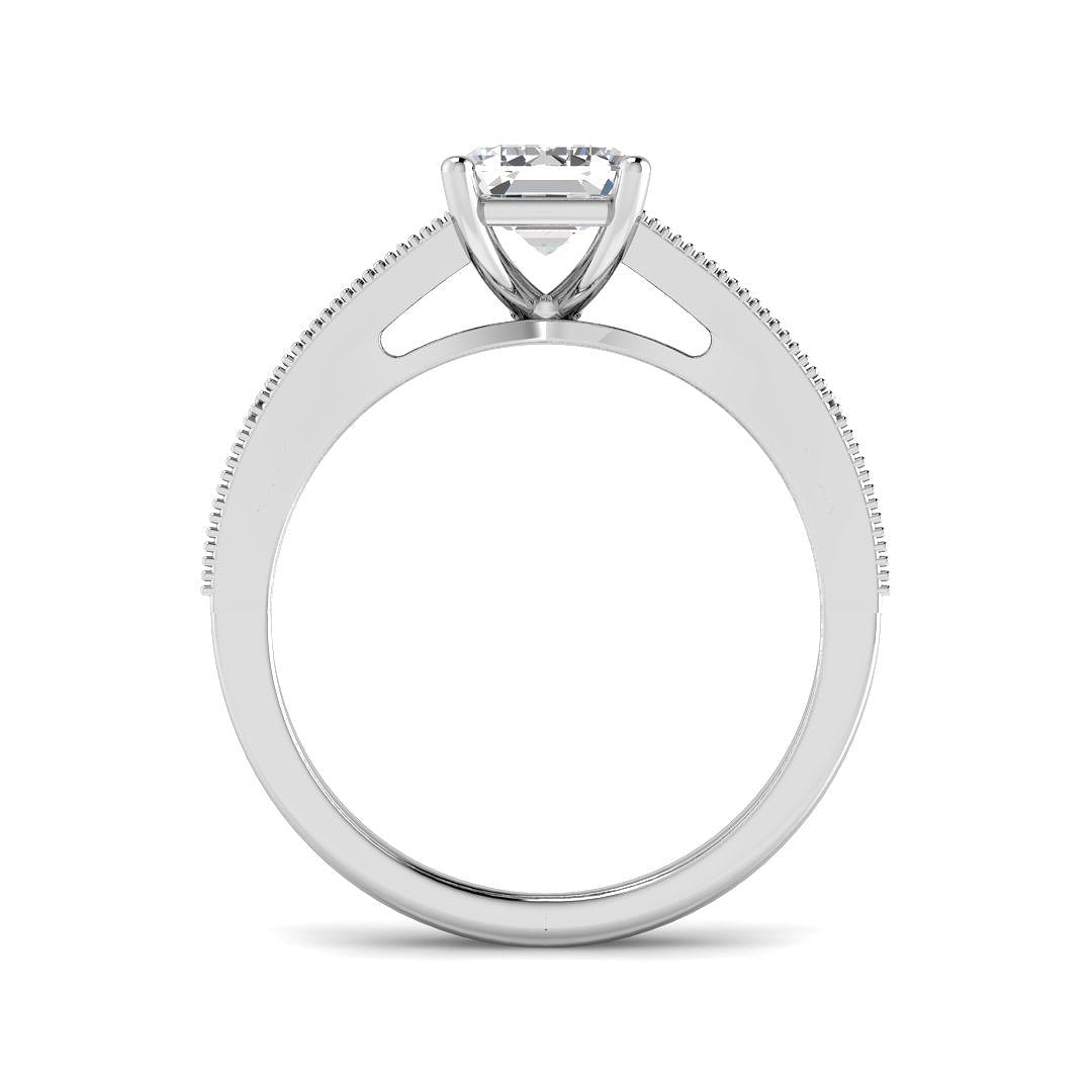 9ct White Gold 2.59ct D VS2 Laboratory Grown CVD Ring
