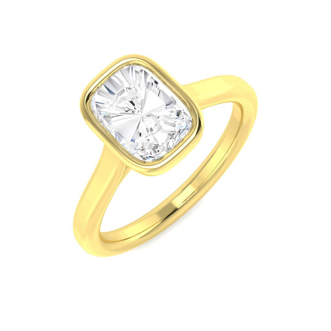 9ct Yellow Gold 1.50ct E VS1 Laboratory Grown CVD Ring