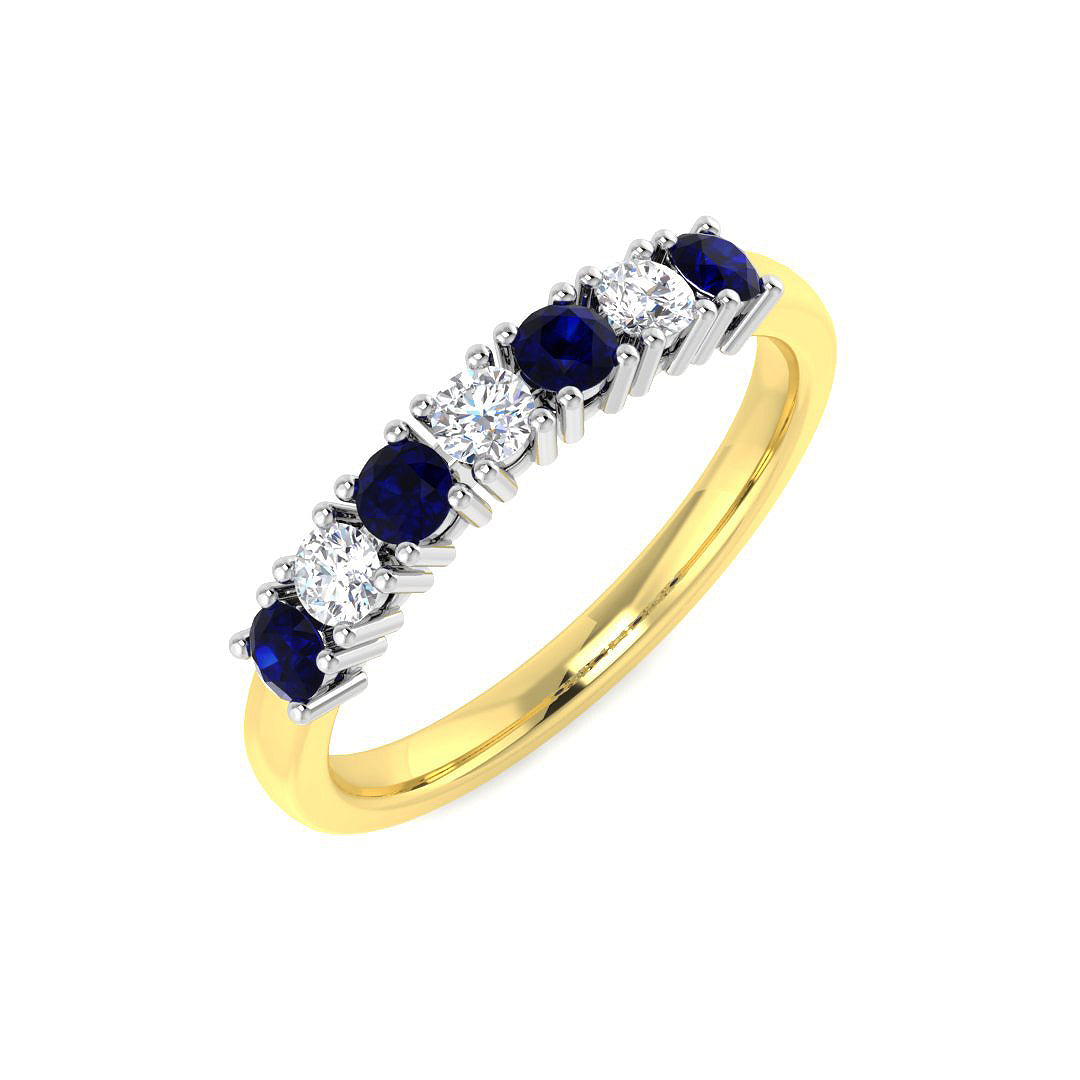 18ct Yellow Gold 0.55ct G SI2 Diamond Ring