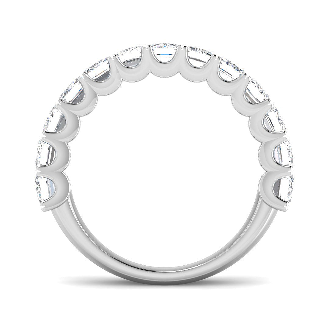 9ct White Gold 2.71ct Laboratory Grown CVD Ring