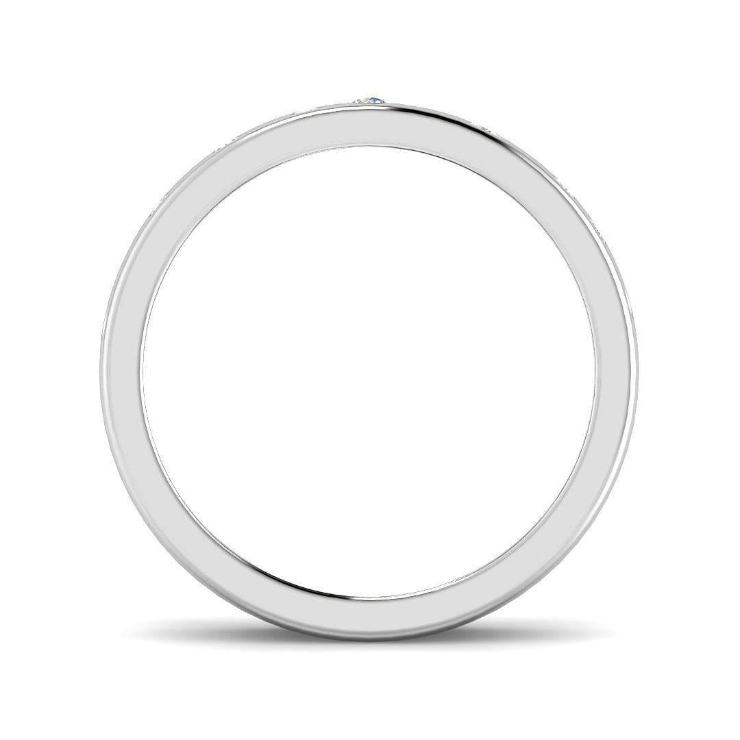 9ct White Gold 0.26ct Laboratory Grown CVD Ring