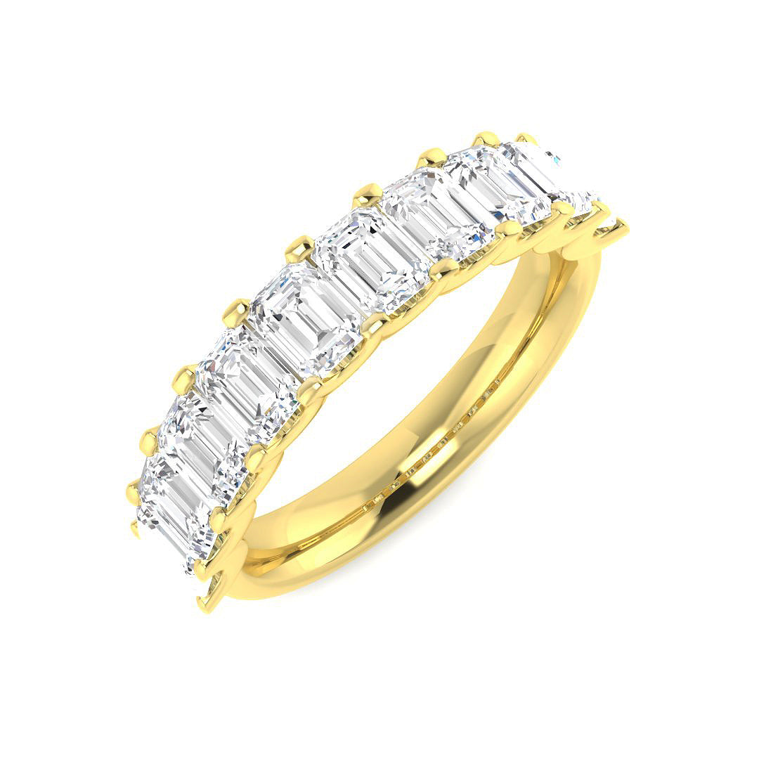9ct Yellow Gold 2.24ct Laboratory Grown CVD Ring