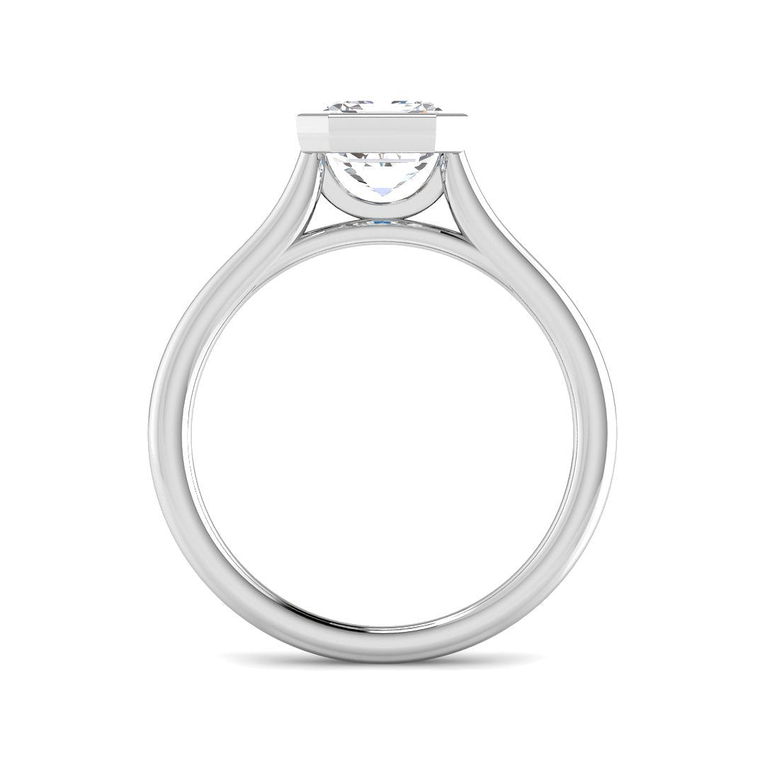 9ct White Gold 1.50ct E VS1 Laboratory Grown CVD Ring