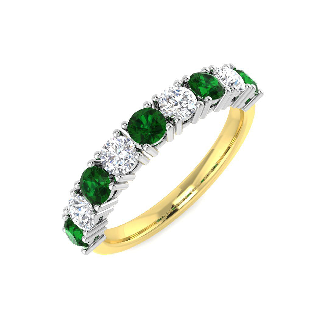 18ct Two-Tone Gold 1.21ct G SI2 Diamond Ring
