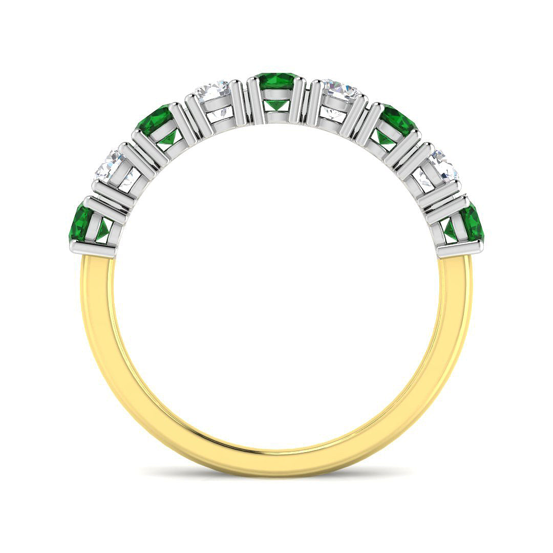 18ct Two-Tone Gold 1.21ct G SI2 Diamond Ring