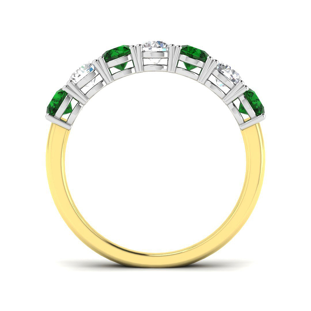 18ct Two-Tone Gold 1.20ct G SI2 Diamond Ring
