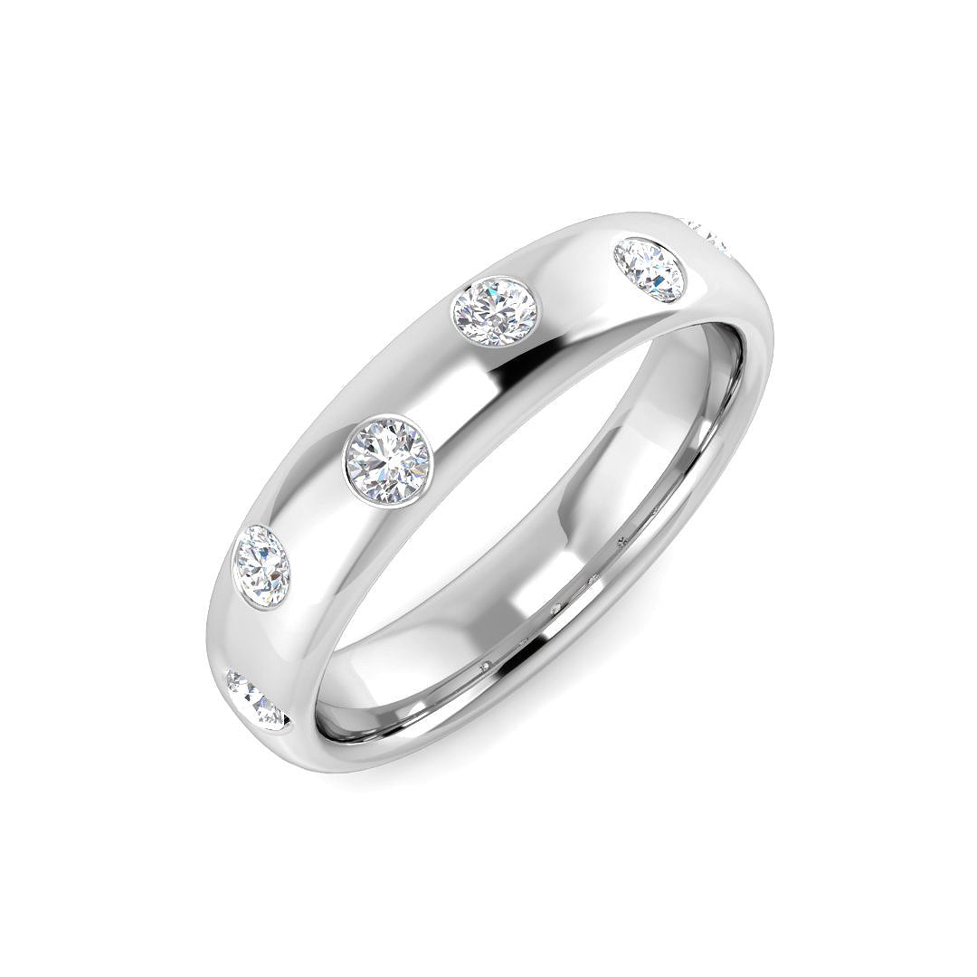 9ct White Gold 0.26ct Laboratory Grown CVD Ring