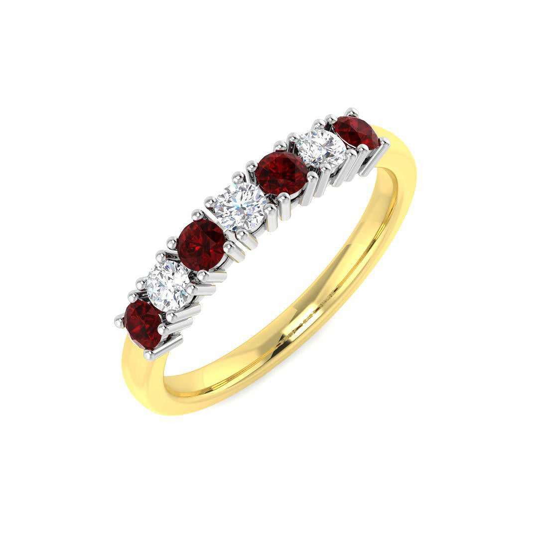 9ct Yellow Gold 0.53ct G SI2 Diamond Ring