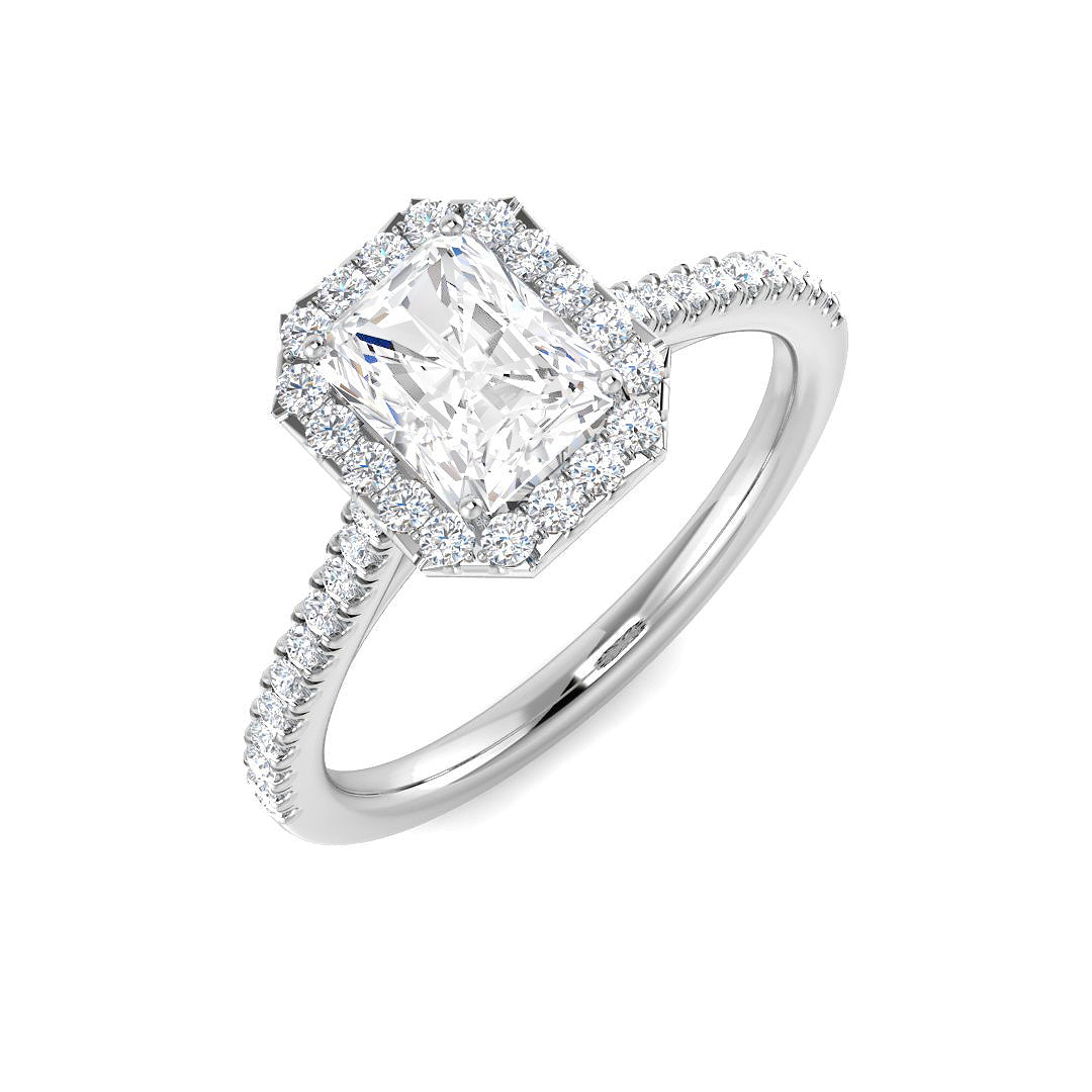 Platinum 1.23ct D SI1 Diamond Ring