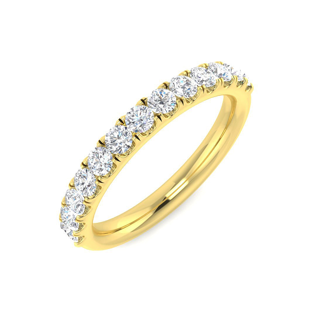 9ct Yellow Gold 0.52ct G SI2 Diamond Ring