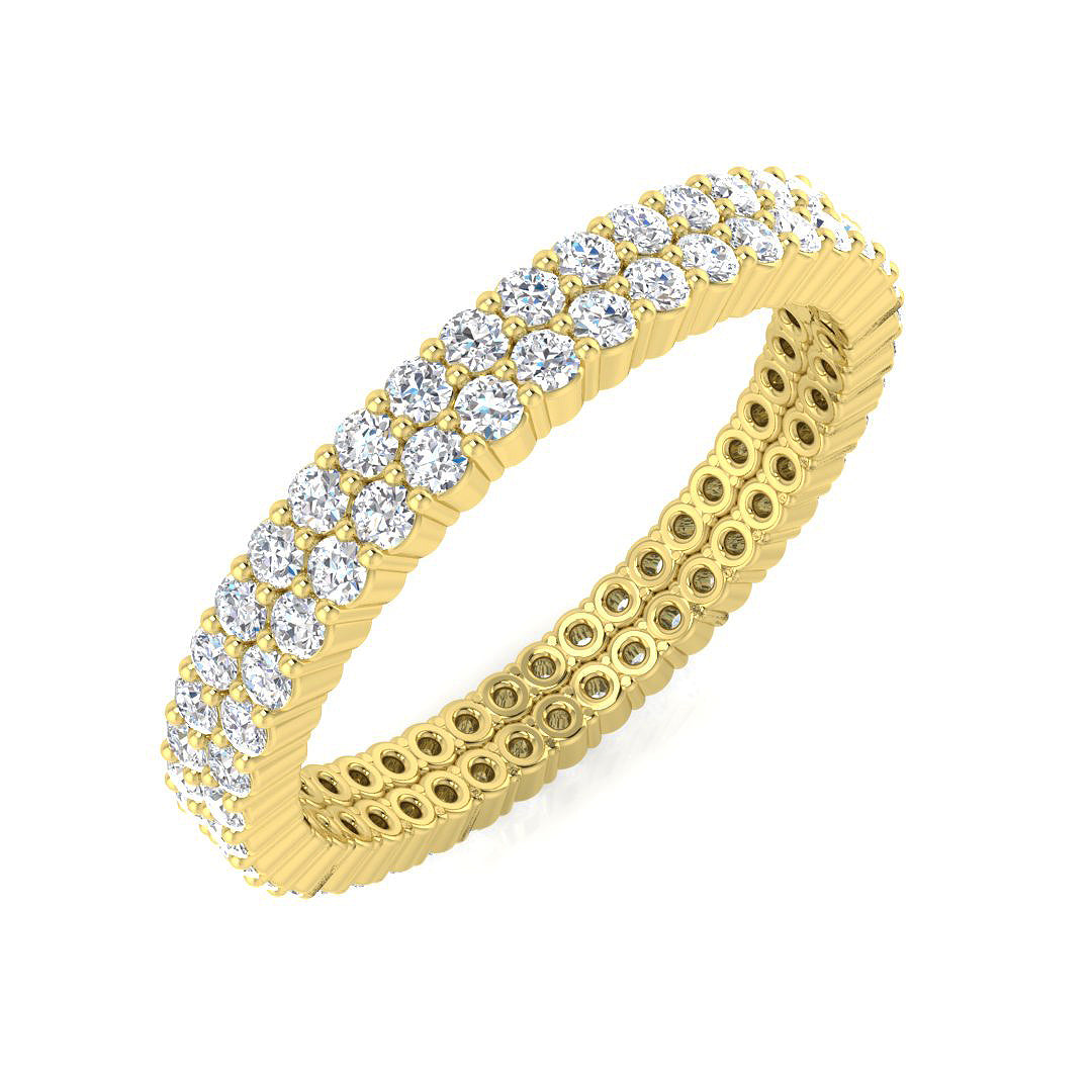 18ct Yellow Gold 0.92ct G SI1 Diamond Ring