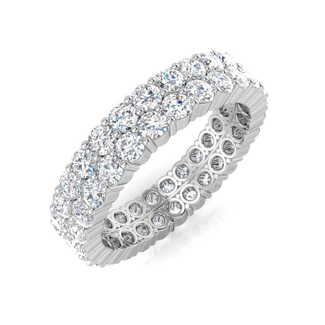 Platinum 2.93ct G SI1 Diamond Ring