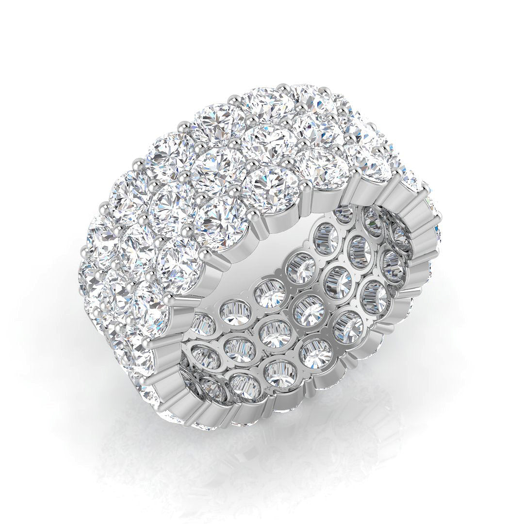 Platinum 8.38ct G SI1 Diamond Ring