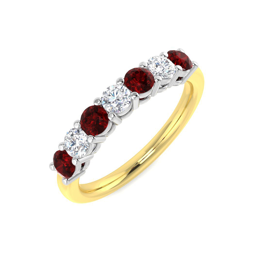 9ct Yellow Gold 0.79ct G SI2 Diamond Ring
