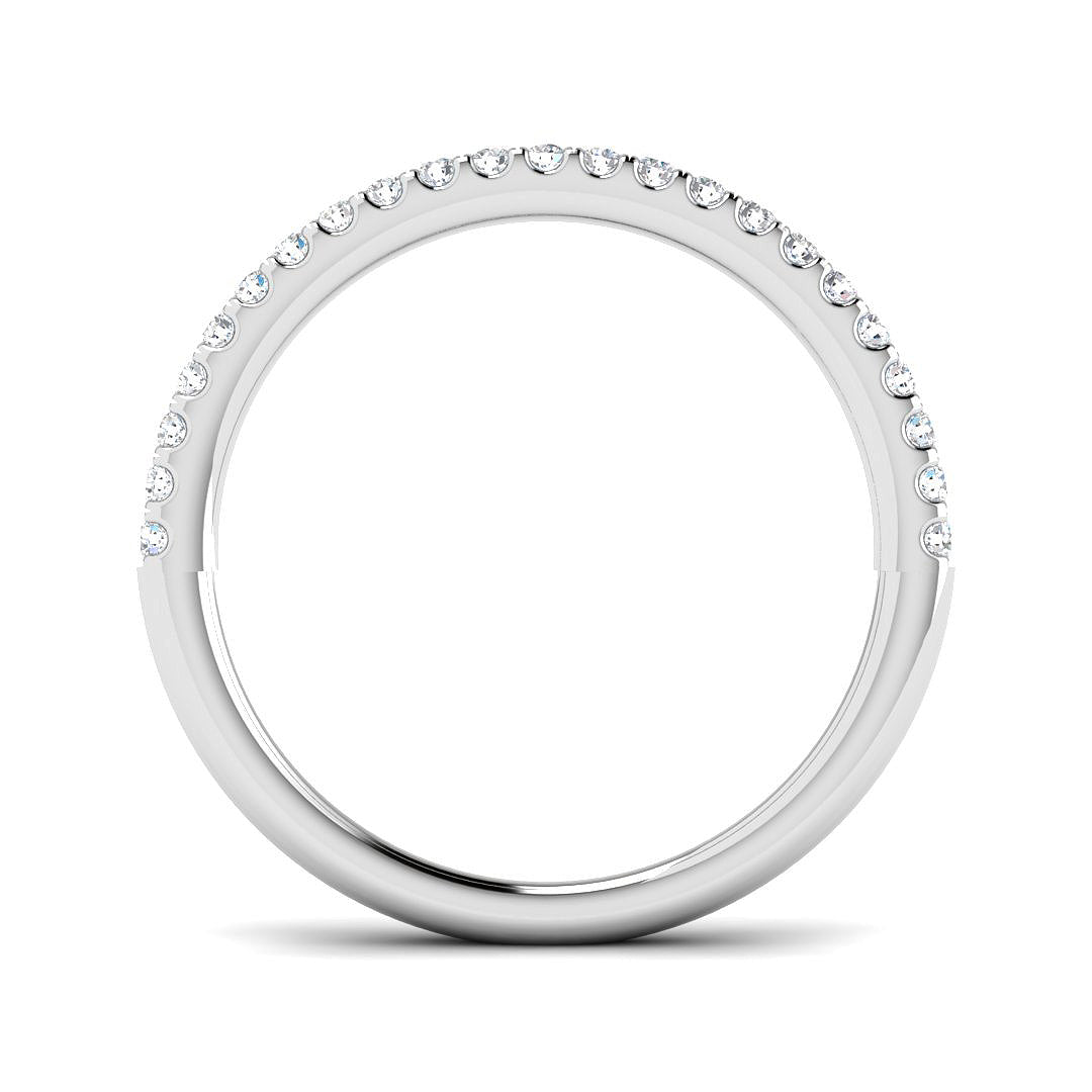 9ct White Gold 0.23ct Laboratory Grown CVD Ring