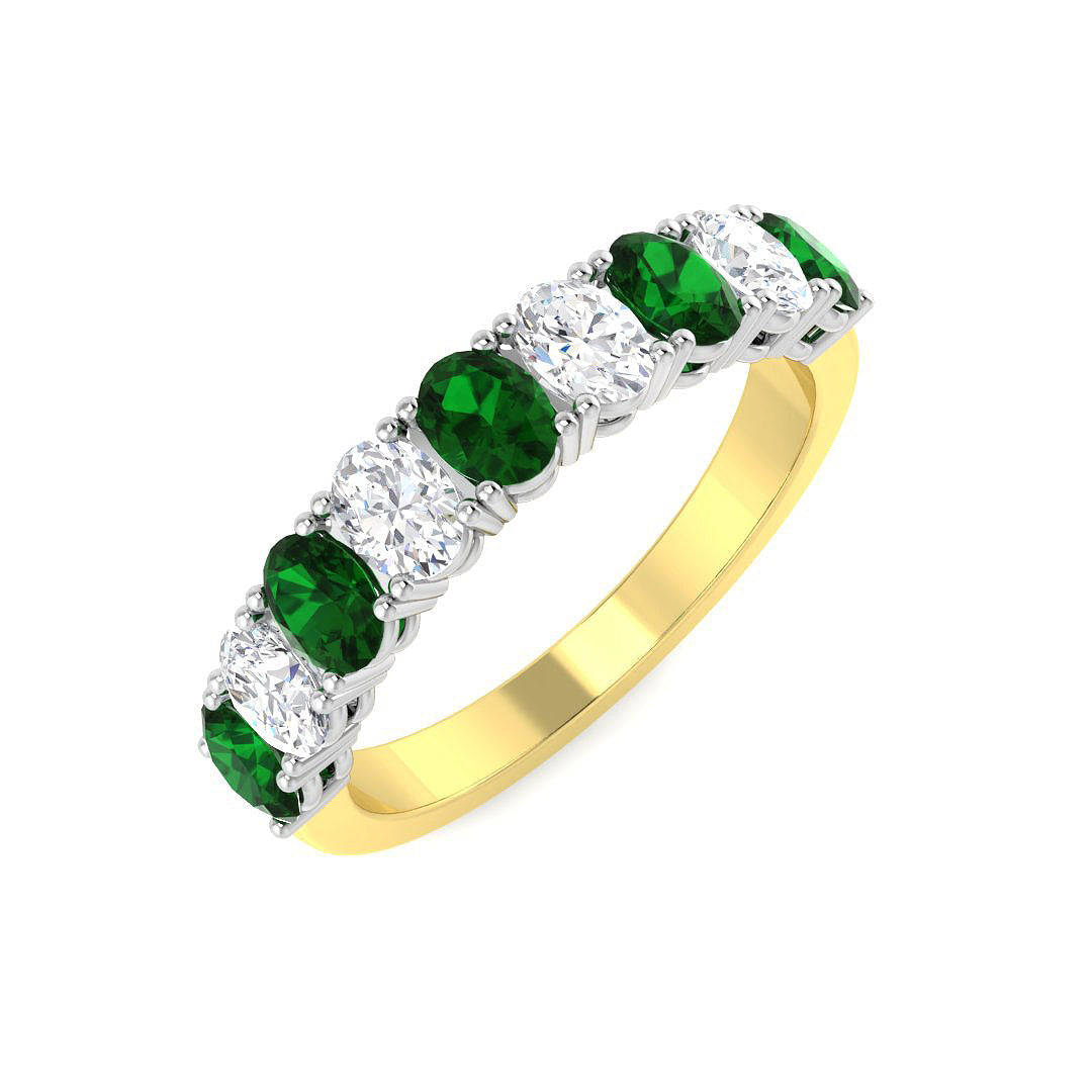 9ct Two-Tone Gold 1.47ct Diamond Ring
