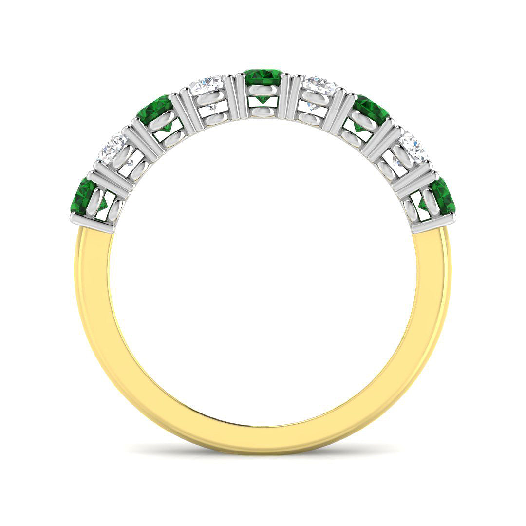 9ct Two-Tone Gold 1.47ct Diamond Ring