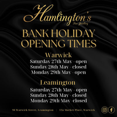 ☀️BANK HOLIDAY OPENING TIMES ☀️