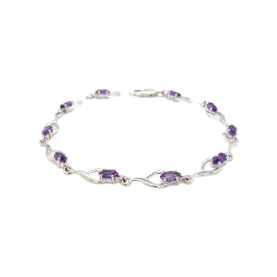 Amethyst bracelet