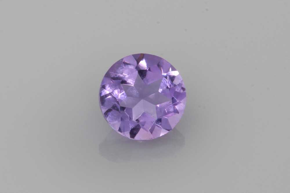Amethyst Round gemstone image 3