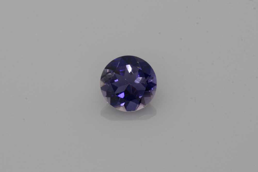 Iolite Round gemstone