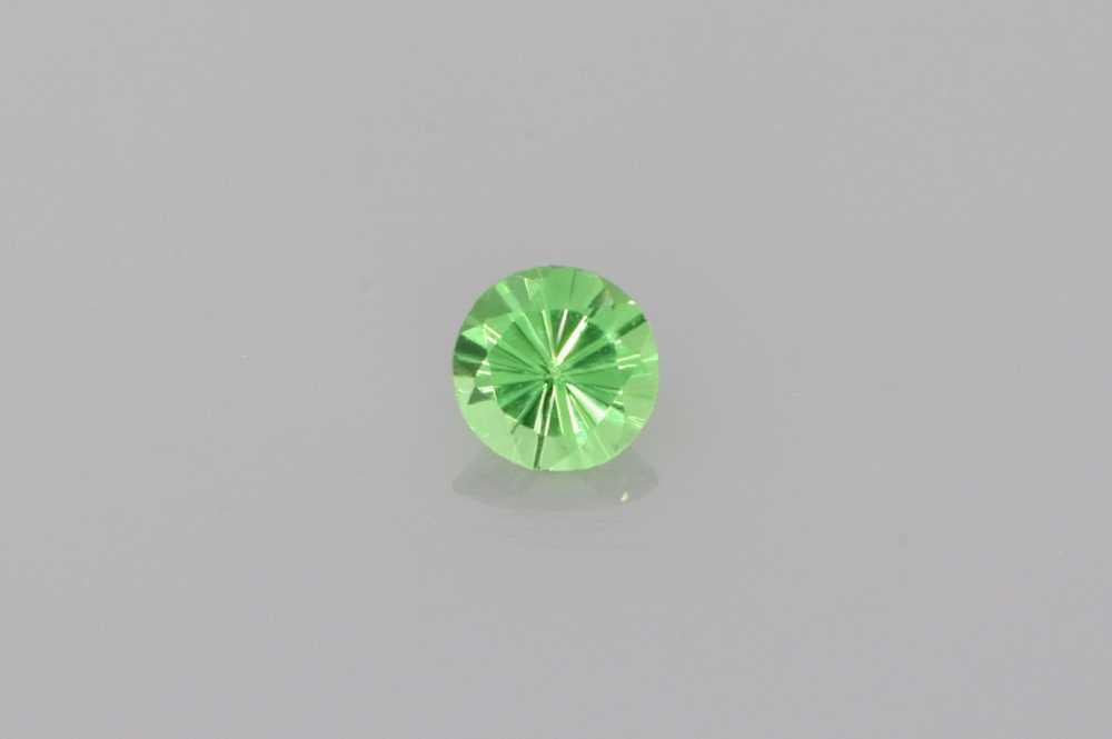 Tsavorite Diamond Cut (D/C) gemstone