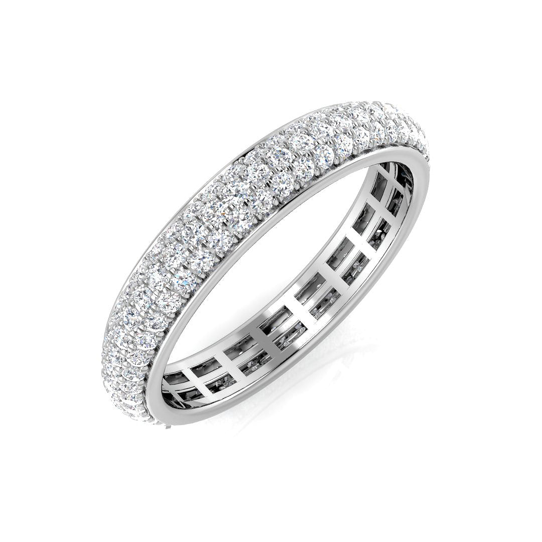 18ct White Gold 1.00ct G SI1 Diamond Ring