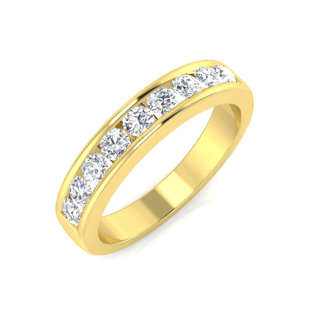 18ct Yellow Gold 0.45ct Laboratory Grown CVD Ring