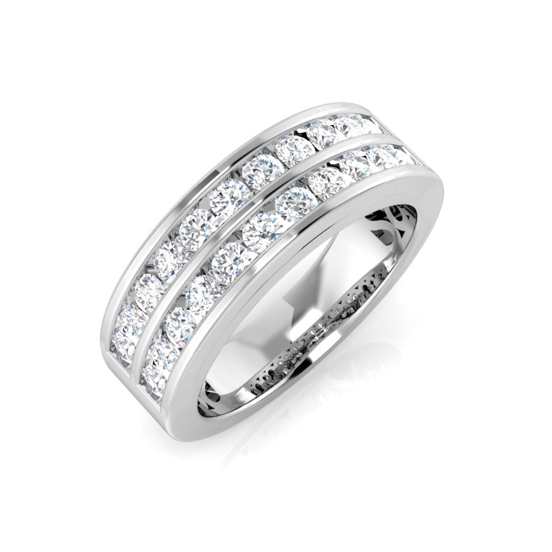 Platinum 0.73ct G SI1 Diamond Ring