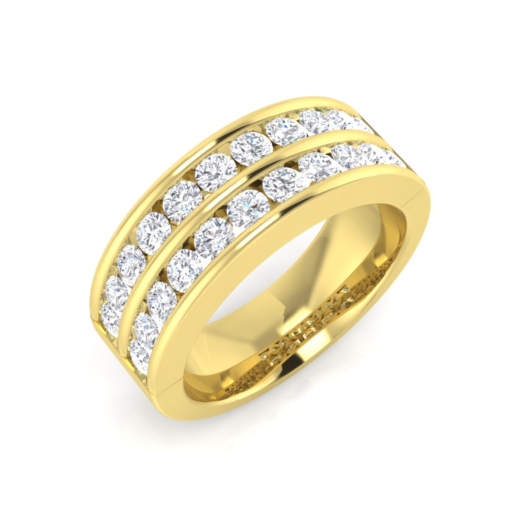 18ct Yellow Gold 1.00ct G SI1 Diamond Ring