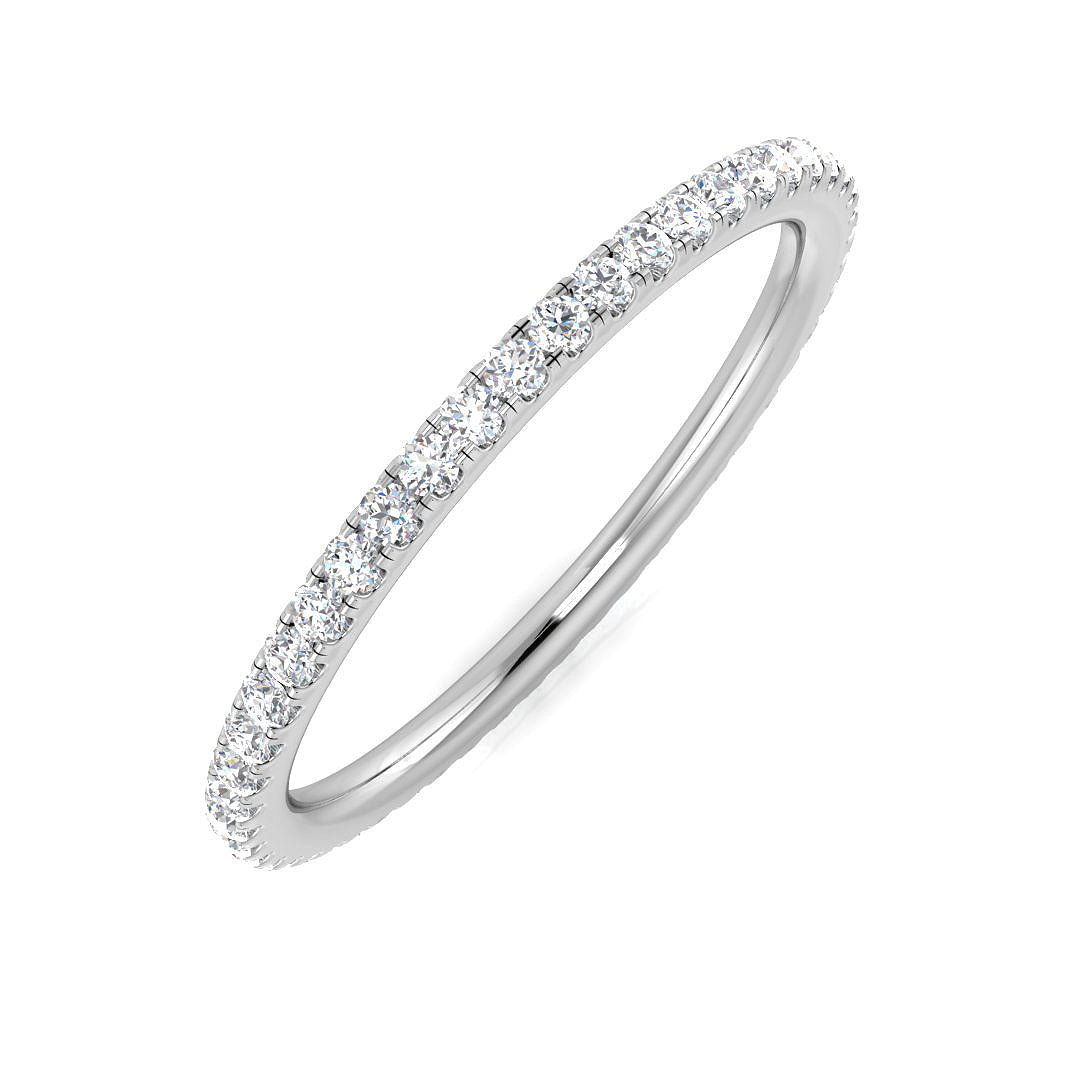18ct White Gold 0.30ct G SI2 Diamond Ring
