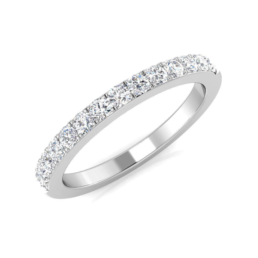 9ct White Gold 0.35ct G SI2 Diamond Ring
