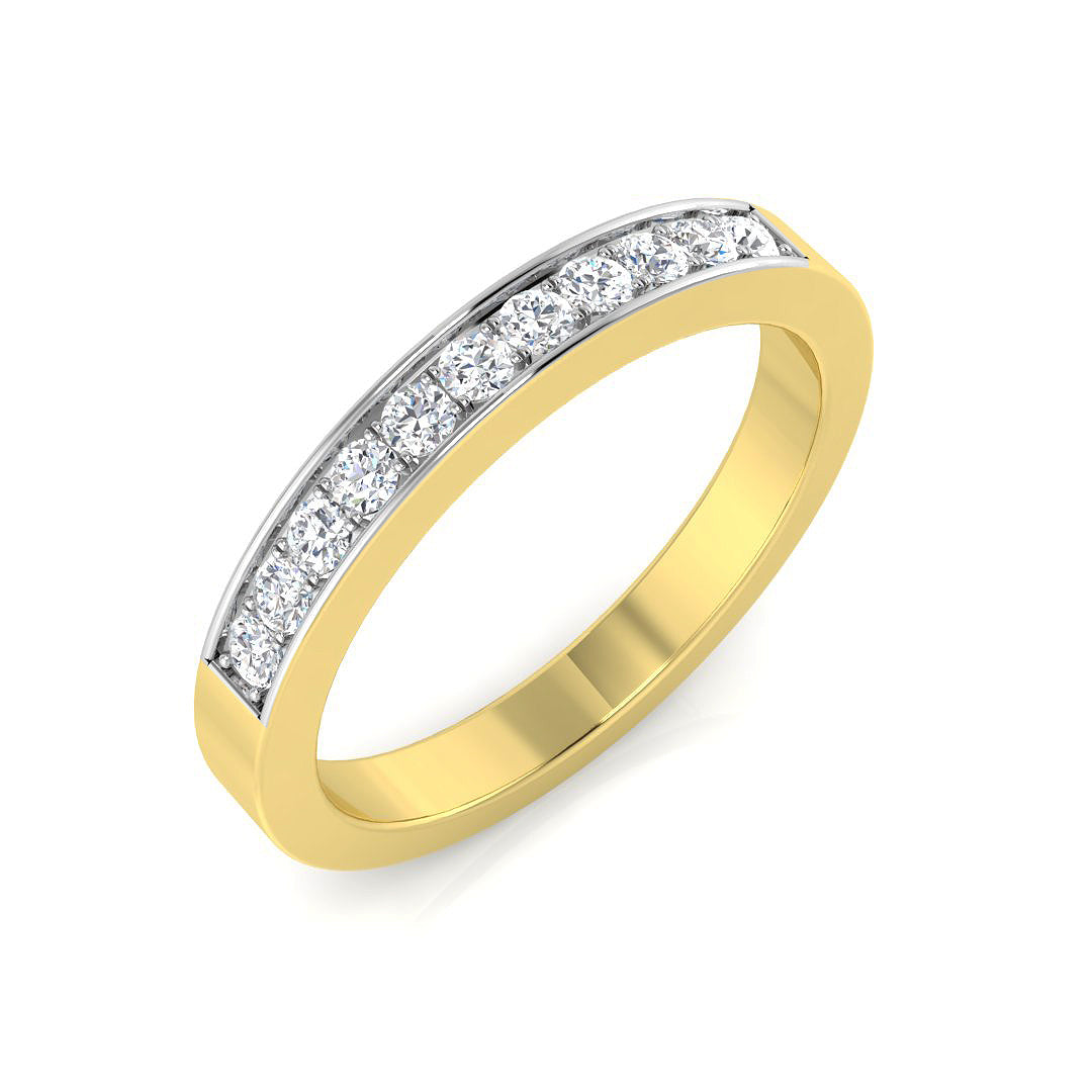 18ct Yellow Gold 0.28ct G SI1 Diamond Ring