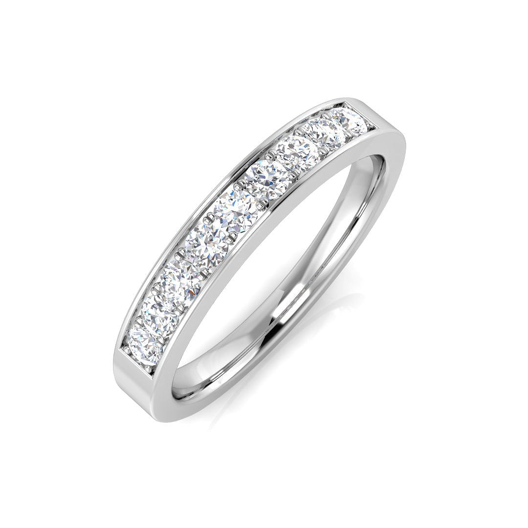9ct White Gold 0.48ct Laboratory Grown CVD Ring