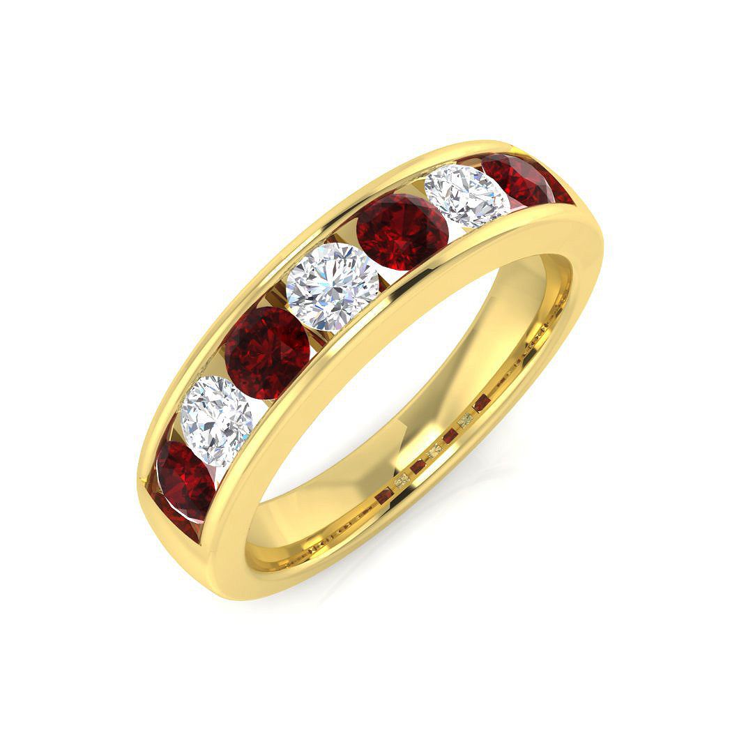 18ct Yellow Gold 1.68ct G SI1 Diamond Ring