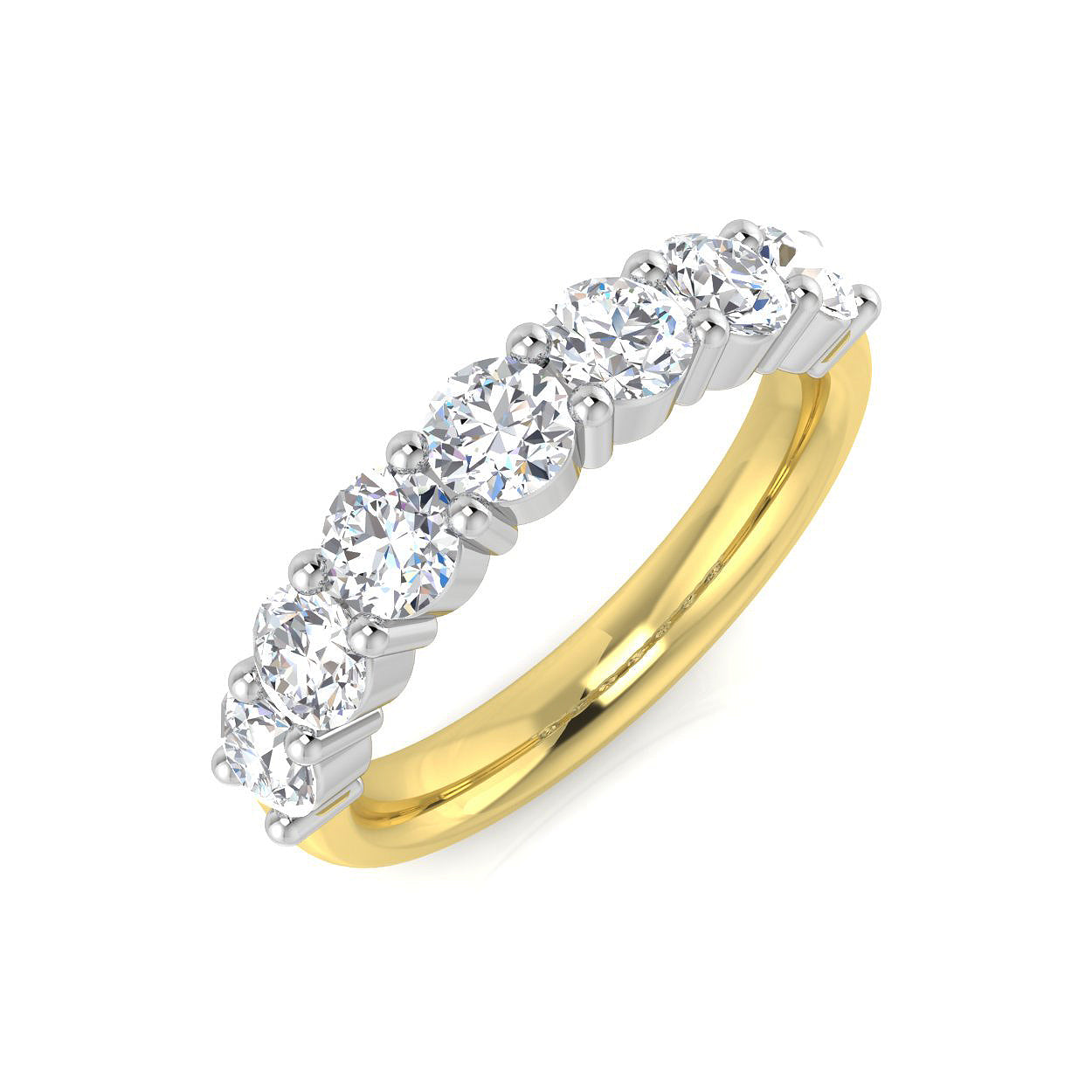 9ct Yellow Gold 1.66ct Laboratory Grown CVD Ring