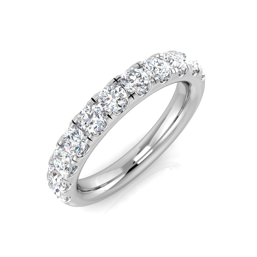 9ct White Gold 0.92ct Laboratory Grown CVD Ring