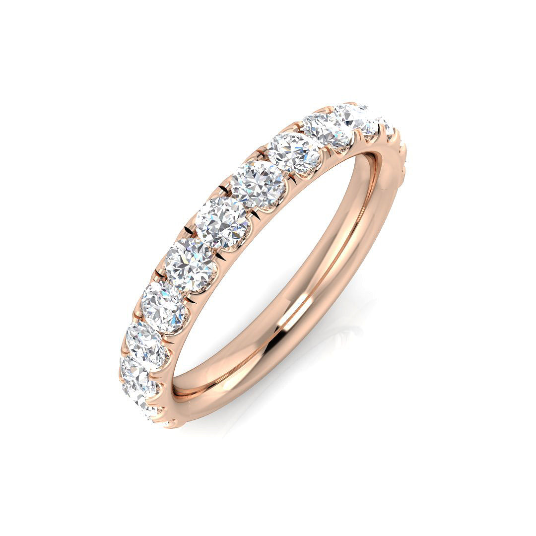 18ct Rose Gold 1.00ct G SI1 Diamond Ring