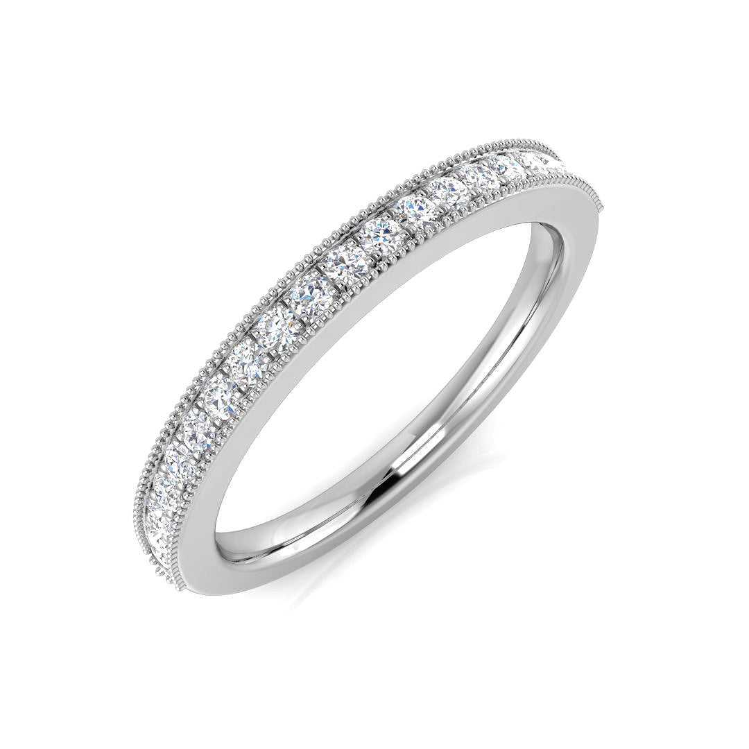 18ct White Gold 0.19ct G SI1 Diamond Ring