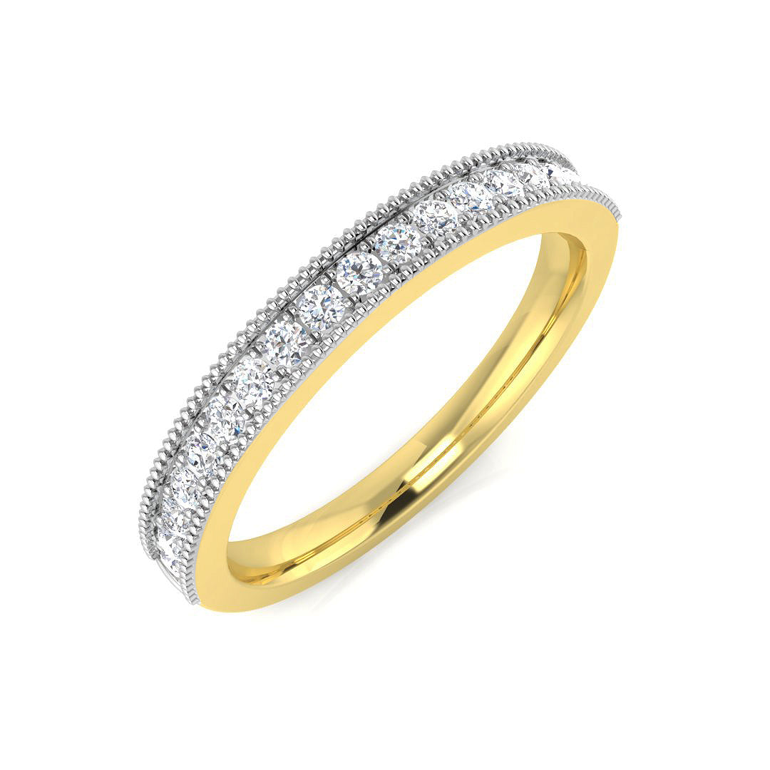 18ct Yellow Gold 0.27ct G SI1 Diamond Ring