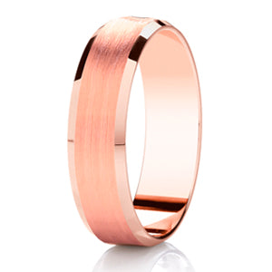 Ladies DC109BC Diamond Cut Wedding Ring