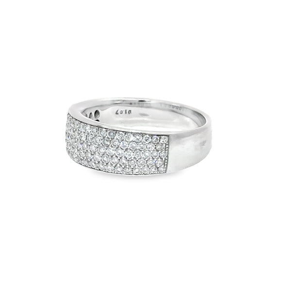 1.07ct Diamonds Cluster Ring