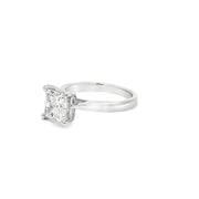 2.02ct Princess Cut Diamond Solitaire