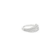 1.40ct Natural Round Brilliant Cut Diamond Eternity Ring Set In 18ct White Gold