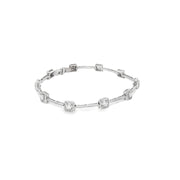 1.80ct Natural Round Brilliant Cut Diamond Bracelet Set In 18ct White Gold